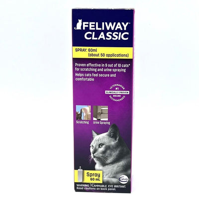 cat calming spray package front
