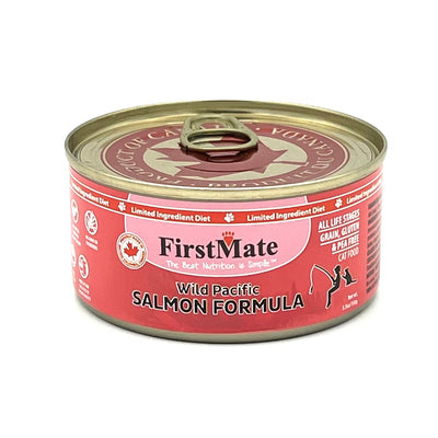 First Mate Salmon canned cat food