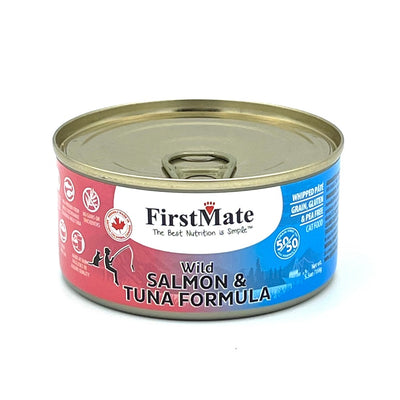 First mate salmon and tuna formula canned cat food