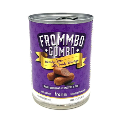 Frommbo Gumbo Pork Sausage canned dog food