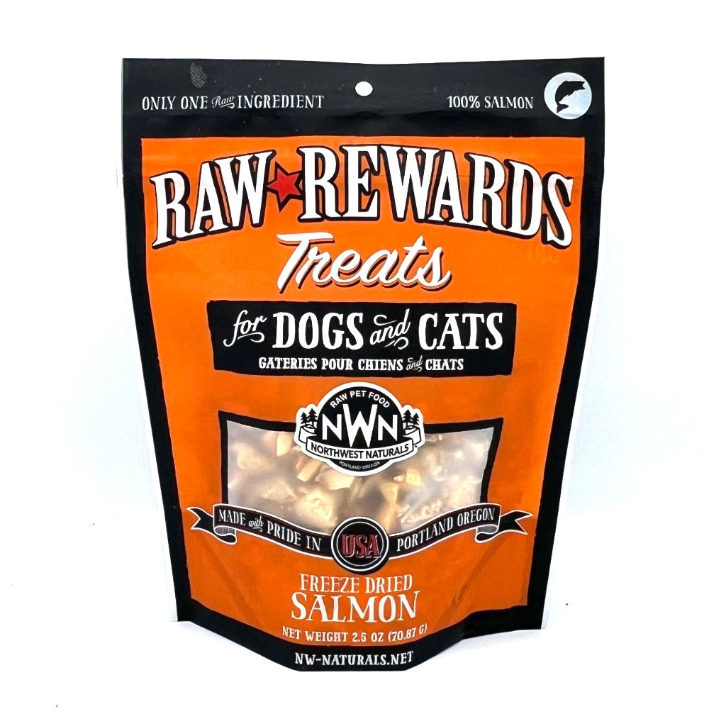 Raw Rewards Salmon bag front