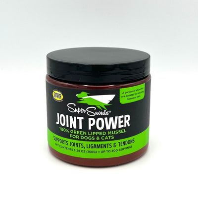 Super Snouts joint power powder bottle