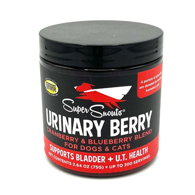Super snouts urinary berry for dogs and cats bottle
