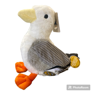 Seagull stuffed toy