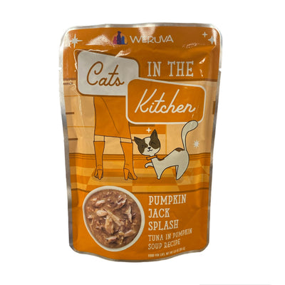 Cats in the kitchen pumpkin jack splash cat food bag