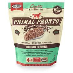 Primal Pronto chicken formula for dogs