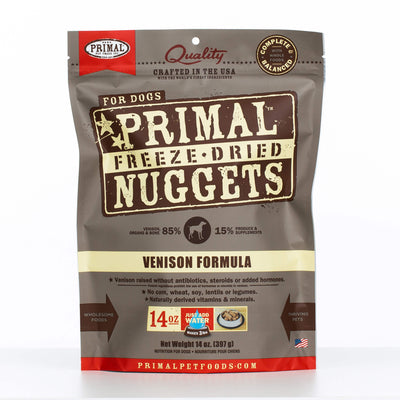 Primal Venison Nuggets for Dogs