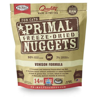 Primal Venison Nuggets for Cats