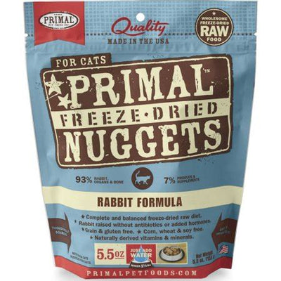 Primal Rabbit nuggets for cats