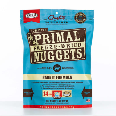 Primal Rabbit Nuggets for cats