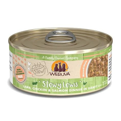 Stewy Lewis canned cat food