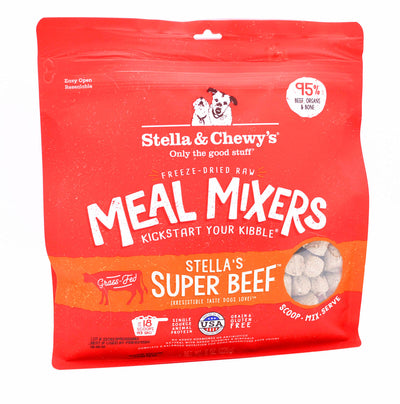 Stella and Chewy's super beef meal mixers