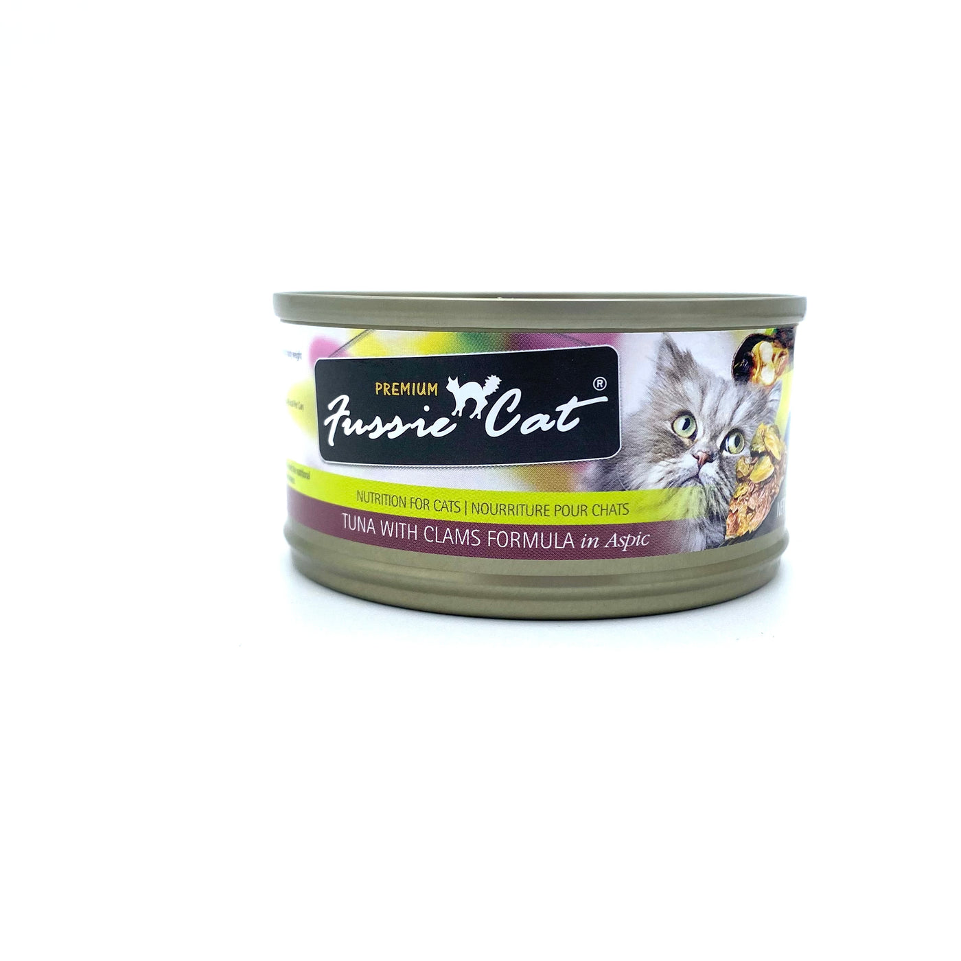 Fussie Cat Premium Tuna with Clams 2.8oz