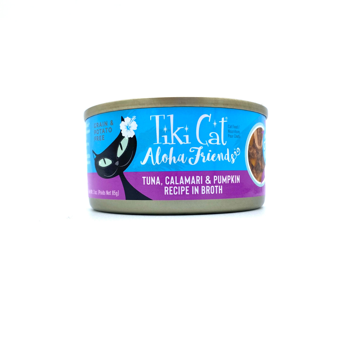 Tiki Pet Foods Cat Aloha Tuna Calamari Pet Food  3 Oz