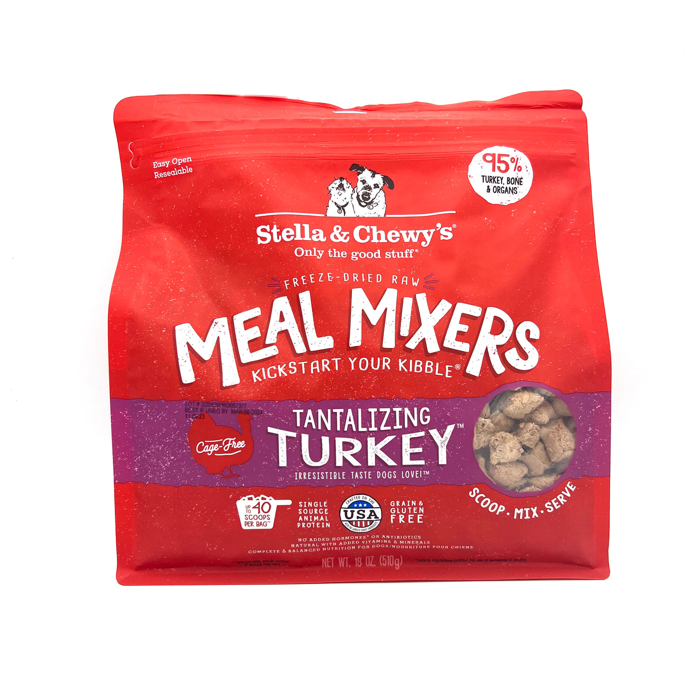 Stella & Chewy's Turkey Meal Mixer Freeze Dried 18oz