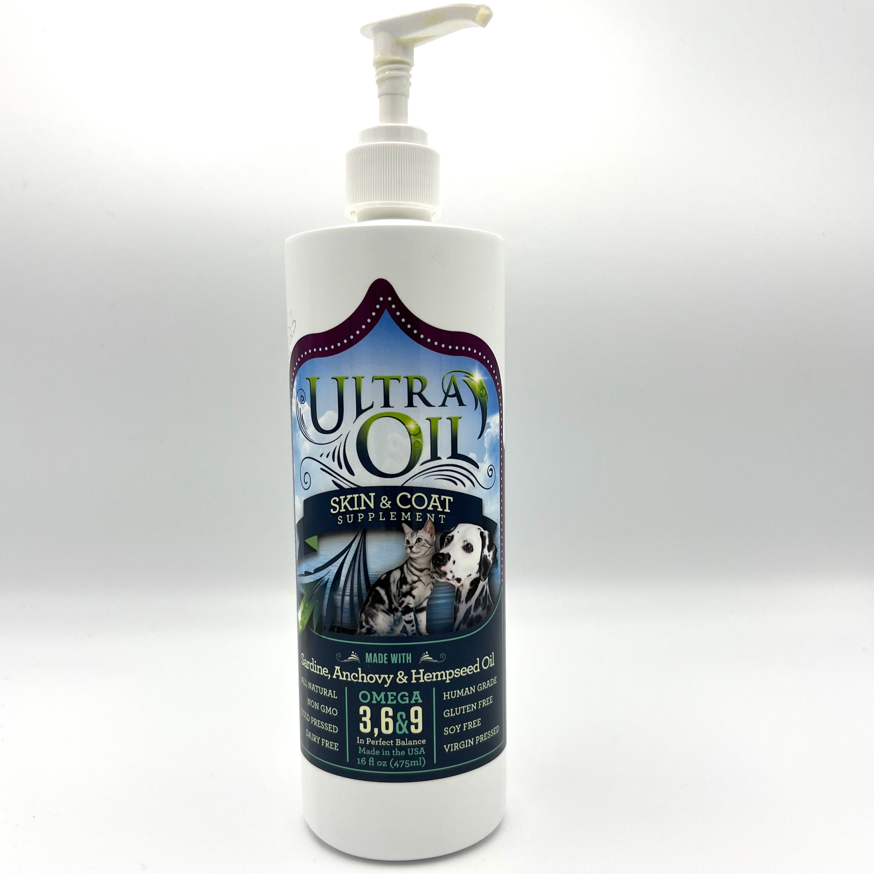 Ultra oil skin and online coat supplement