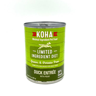 Koha duck canned dog food