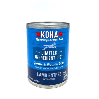 Koha lamb canned dog food