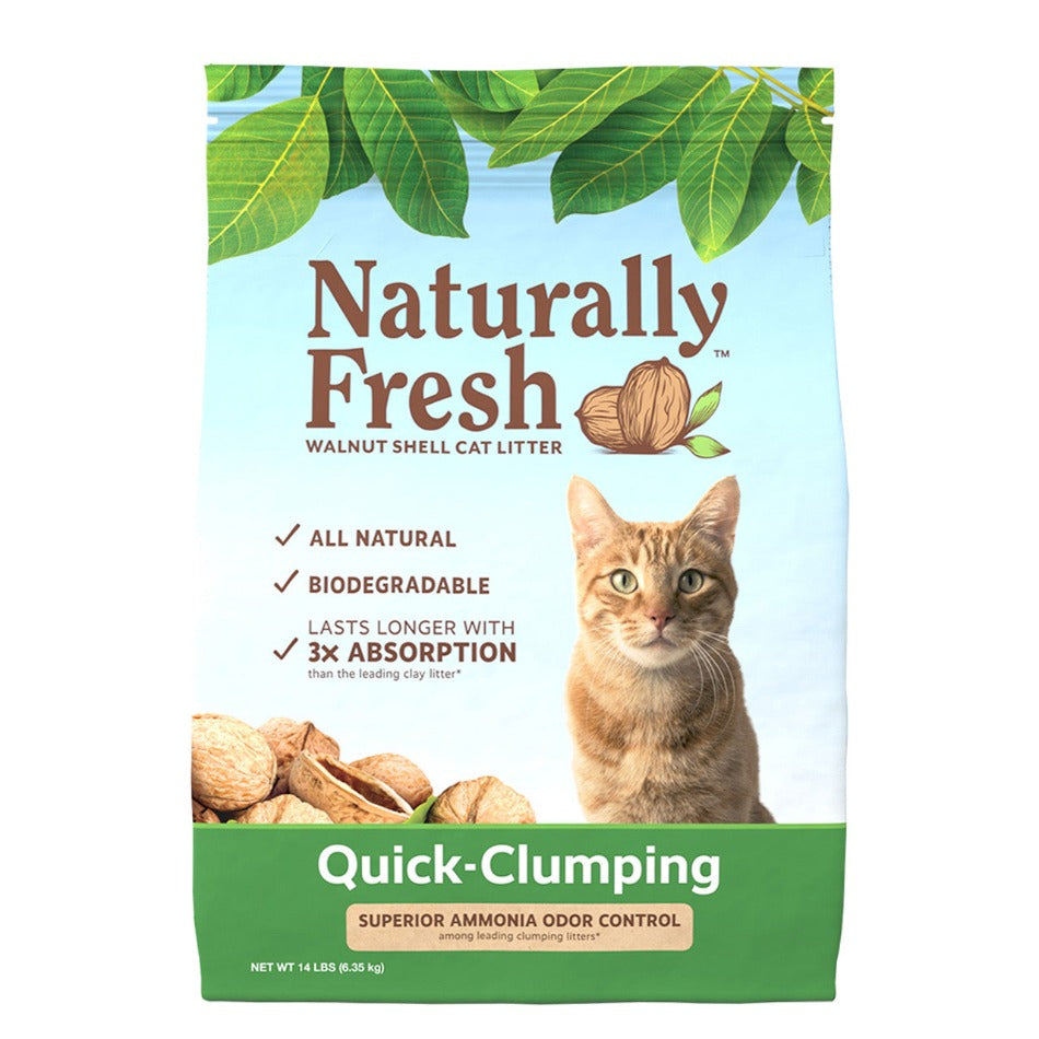 Naturally Fresh Cat Litter Quick Clumping 14 pound bag