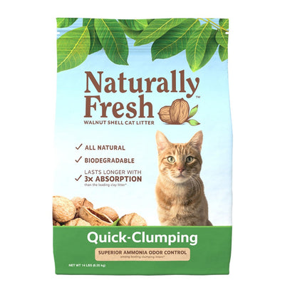 Naturally Fresh Cat Litter Quick Clumping 14 pound bag