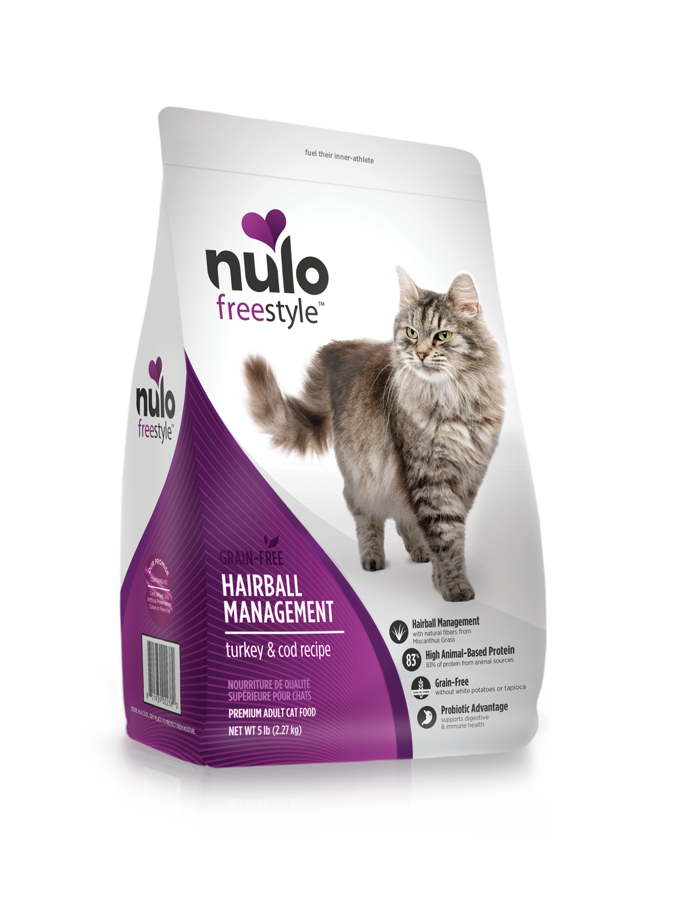 nulo hairball management cat food