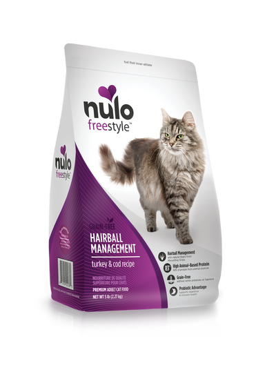 nulo hairball management cat food