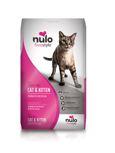 nulo chicken and cod cat and kitten dry food