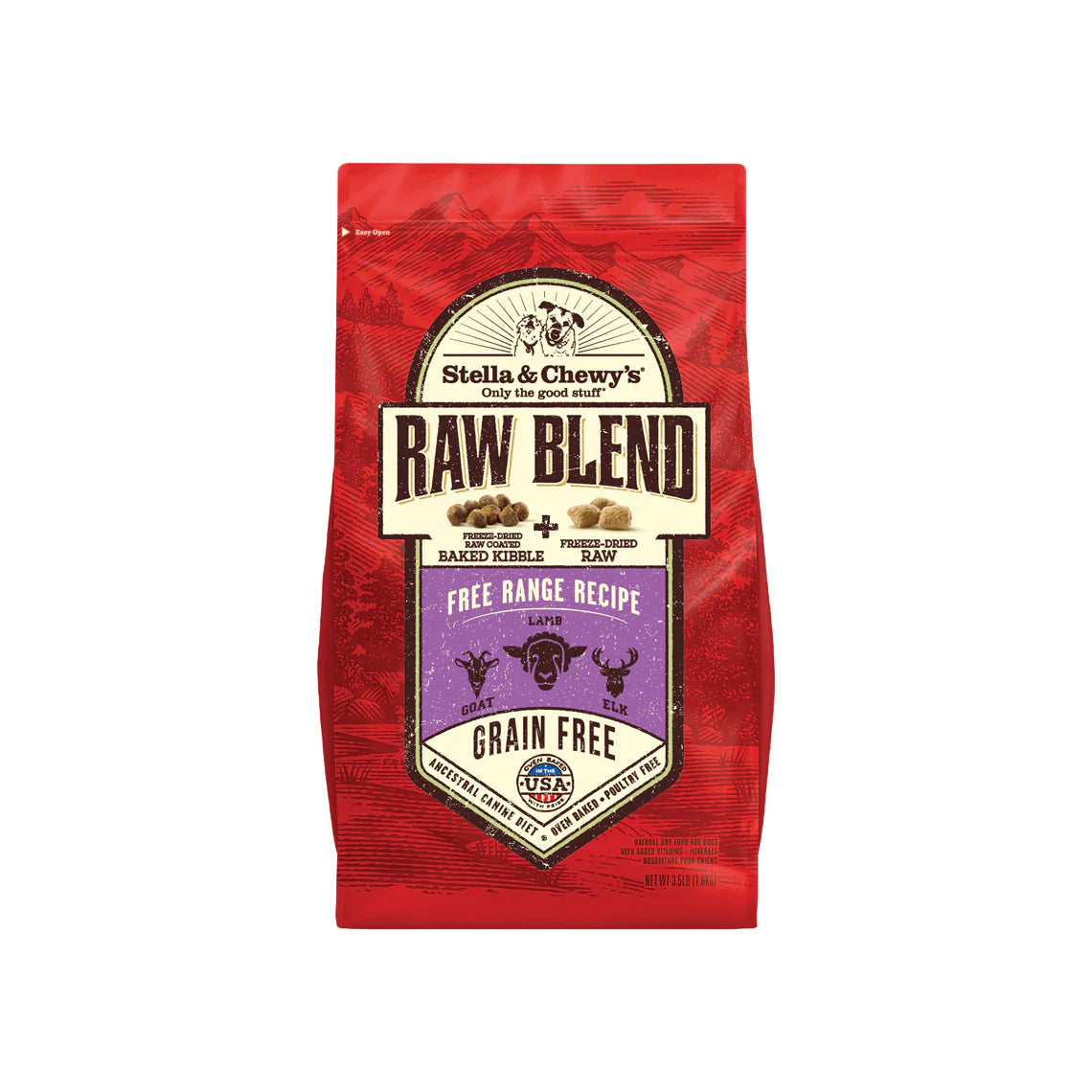 Stella & Chewy's Raw Blend Free Range 22 lb The Dog's Meow