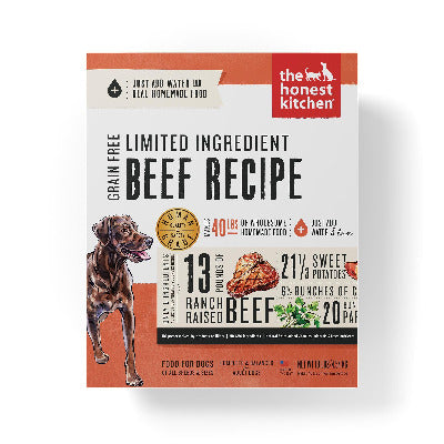 The honest kitchen Beef Recipe dog food