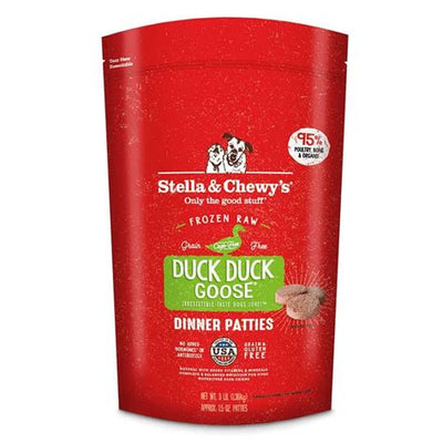 Stella and Chewy's frozen duck dinner patties