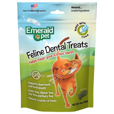 Emerald Pet Feline Dental Treats bag