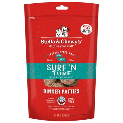 Stella and Chewy's surf and turf dinner patties