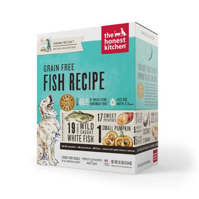 The honest kitchen grain free fish recipe dog food