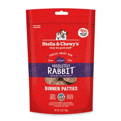 Stella and Chewy's Absolute Rabbit Dinner Patties
