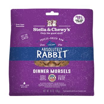Stella and Chewy's rabbit dinner morsels