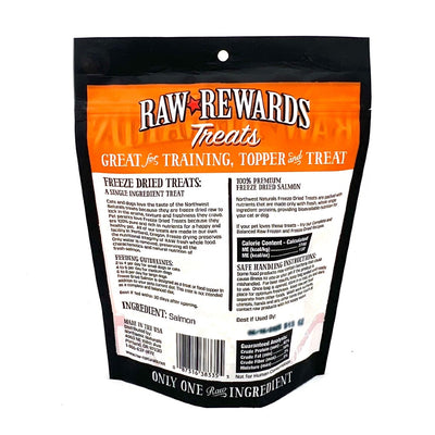 Northwest Naturals Freeze Dried Salmon Treats for Cats & Dogs 2.5 oz bag