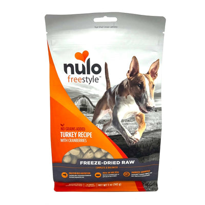 Nulo Freestyle Turkey Recipe Freeze Dried Dog Food 5 oz bag