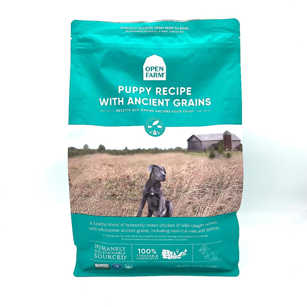 Open Farm Puppy Recipe with Ancient Grains 4lb bag
