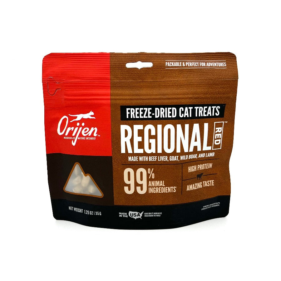 ORIJEN Regional Red Freeze-Dried Cat Treats 1.25 oz