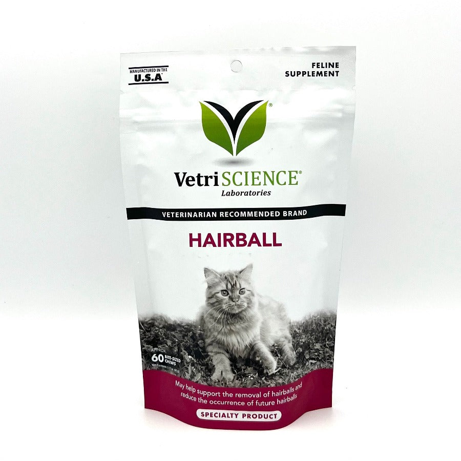 VetriSCIENCE Laboratories Hairball Formula Cat Chews 60 ct