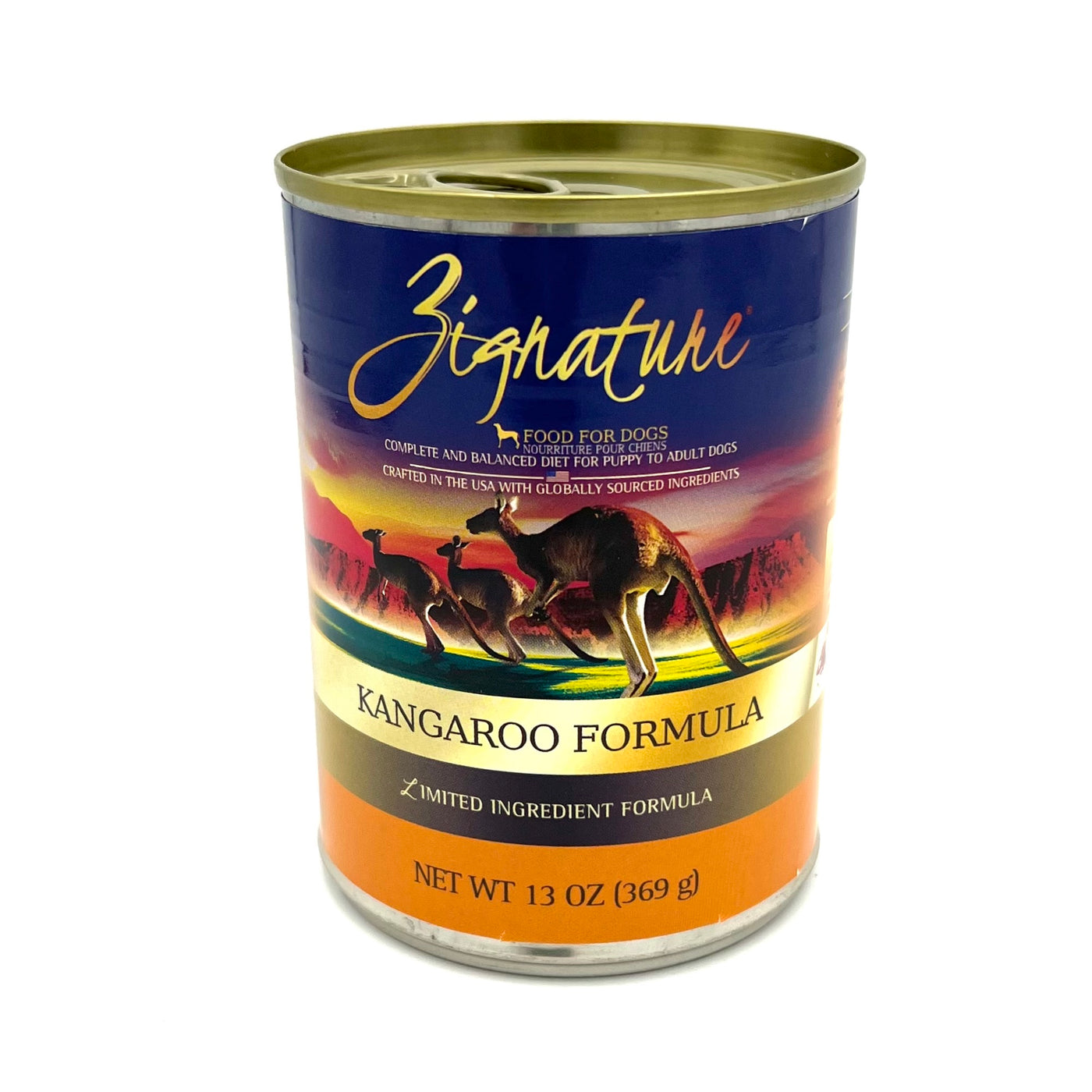 Zignature Kangaroo Canned Dog Food 13oz