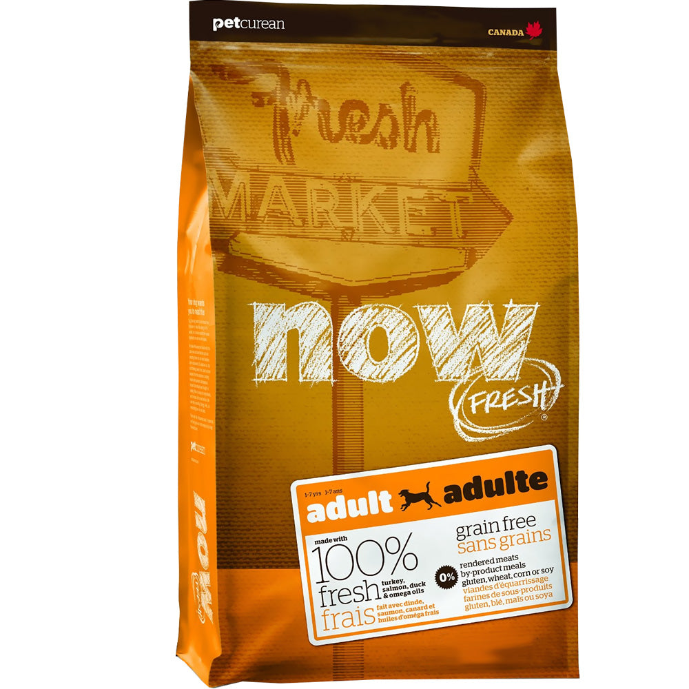 Now! Fresh Grain Free Adult Dog Food 12 lb Bag