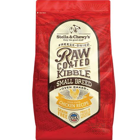Stella & Chewy's Raw Coated Chicken Small Breed Dog Kibble 3.5 lb