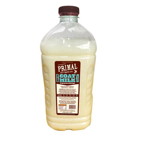Primal 64oz Raw Goat's Milk