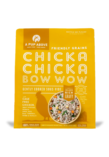 A Pup Above Chicka Chicka Bow Wow Gently Cooked Dog Food 3 lb