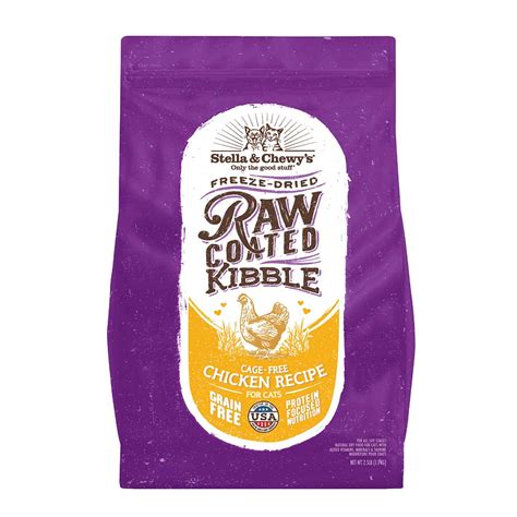 Stella & Chewy's  Raw Coated Chicken Cat Food 2.5 lb