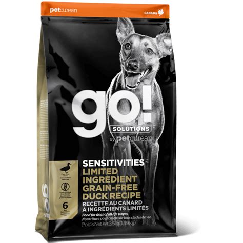 Go! SENSITIVITIES Limited Ingredient Duck Grain-Free Dry Dog Food 3.5 lb