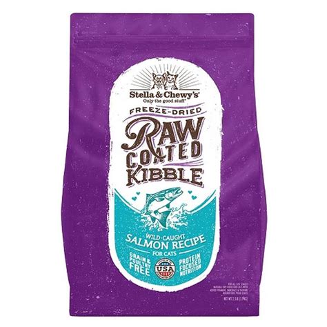 Stella & Chewy's Raw Coated Salmon Cat Food 10 lb