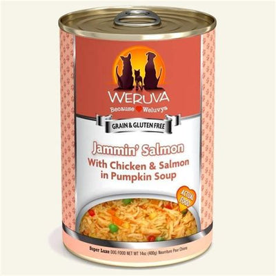 Jamming Salmon chicken soup with pumpkin canned pet food