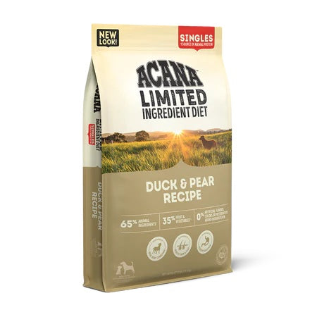 Acana Duck & Pear Dog Food 4.5lb bag